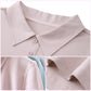 Kurzärmliges Damen-Golfhemd aus Baumwolle mit Revers